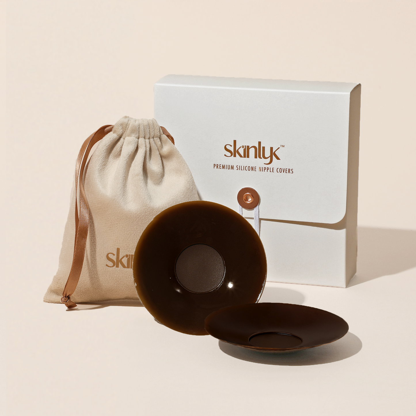 Skinlyk® Circle Adhesive Nipple Cover with non-stick centre