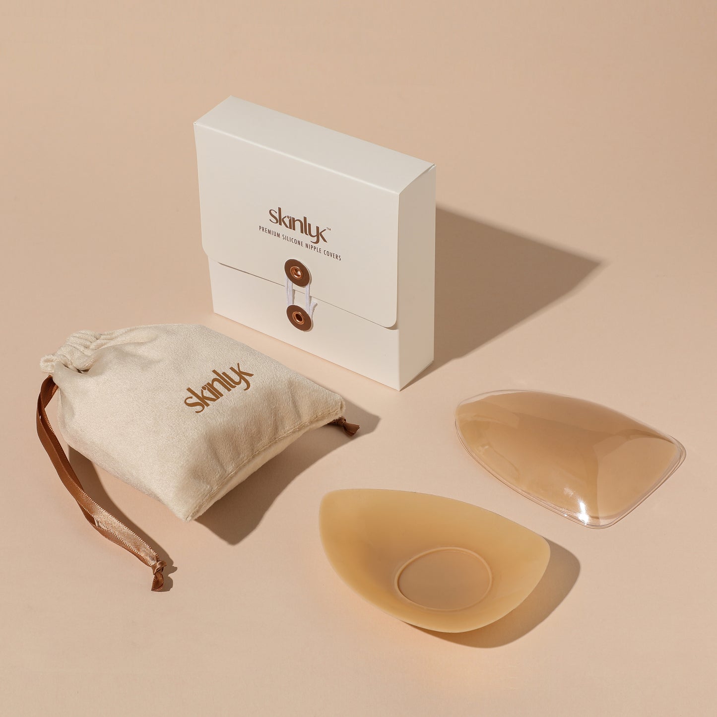 Skinlyk® Circle Adhesive Nipple Cover with non-stick centre