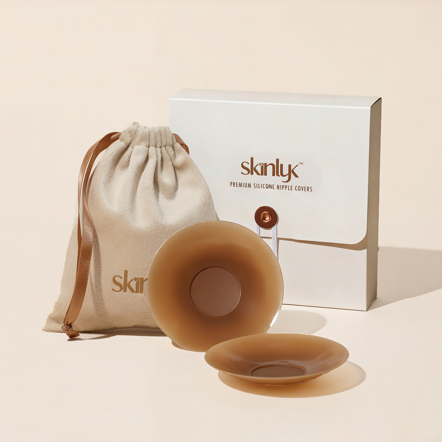 Skinlyk® Circle Adhesive Nipple Cover with non-stick centre