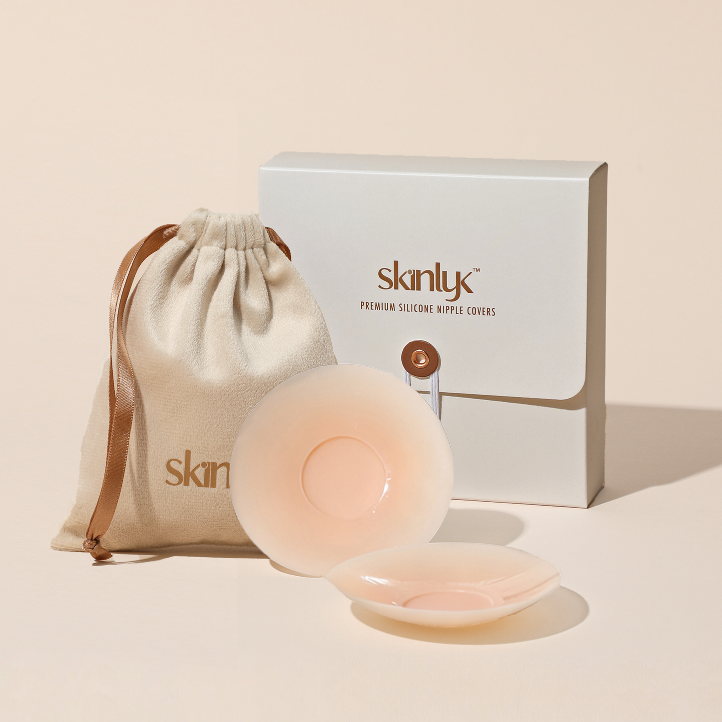 Skinlyk® Circle Adhesive Nipple Cover with non-stick centre