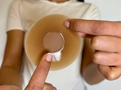Skinlyk® Circle Adhesive Nipple Cover with non-stick centre