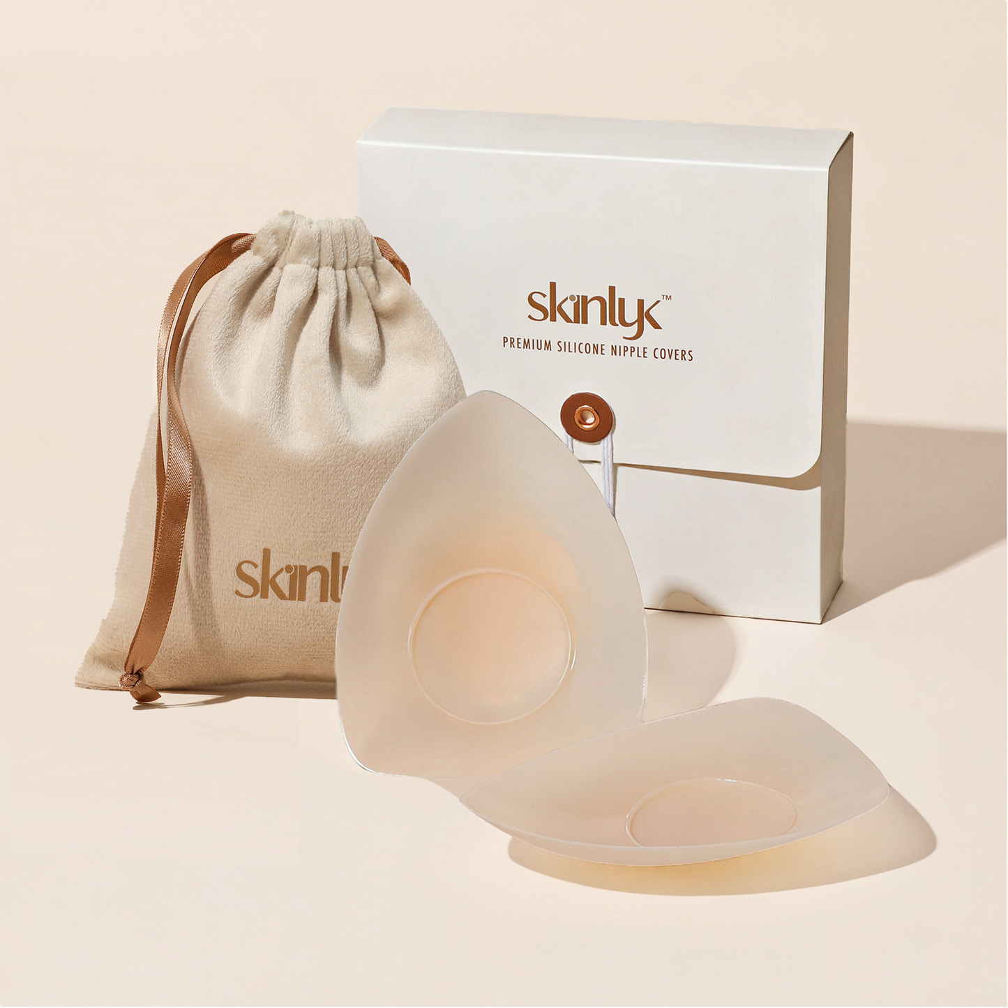 Skinlyk® Triangle Adhesive Nipple Cover with non-stick centre