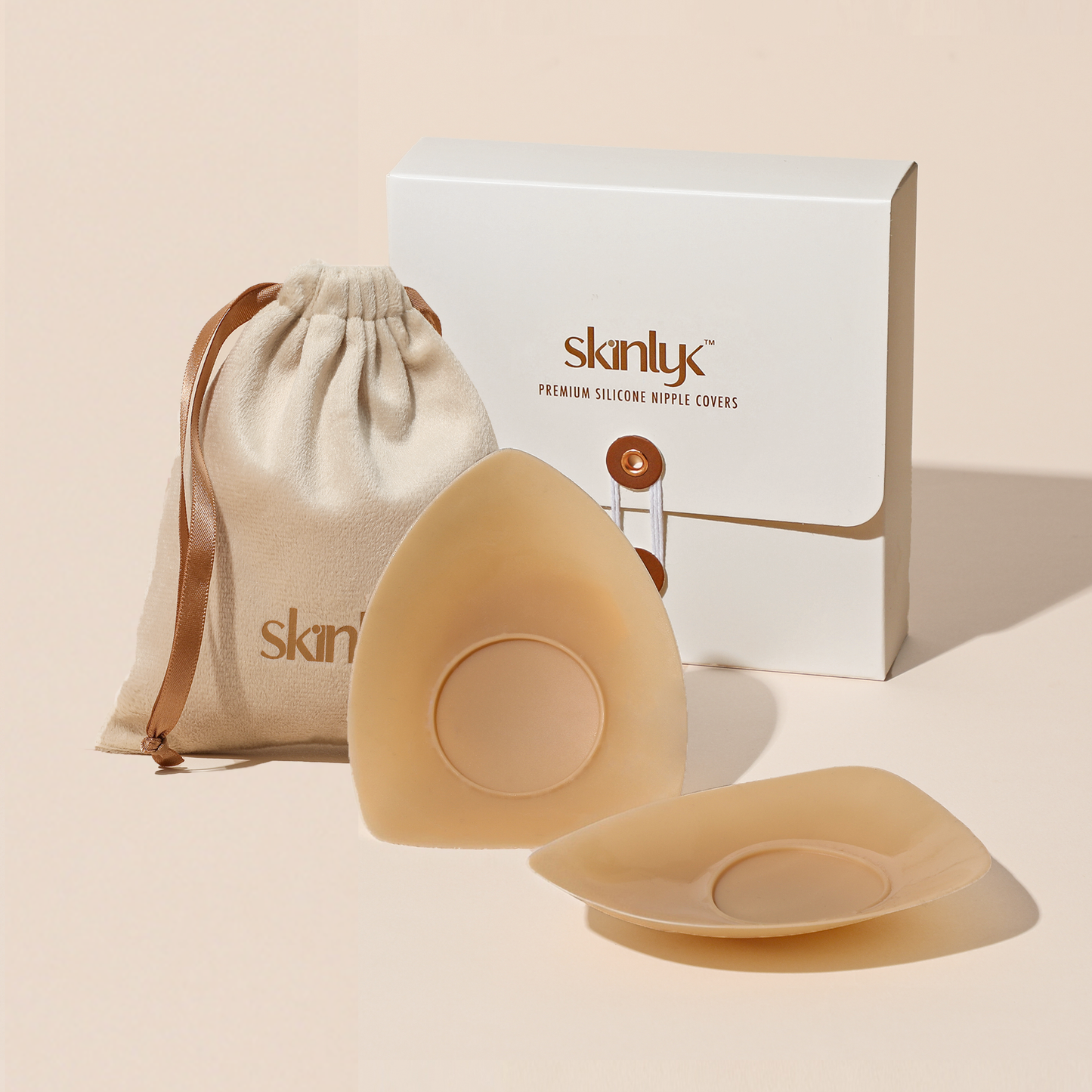 Skinlyk® Triangle Adhesive Nipple Cover with non-stick centre